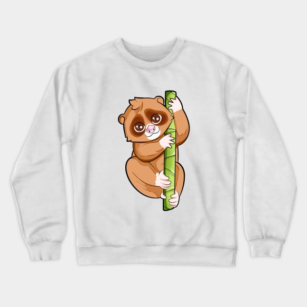 Kawaii Lori Crewneck Sweatshirt by Modern Medieval Design